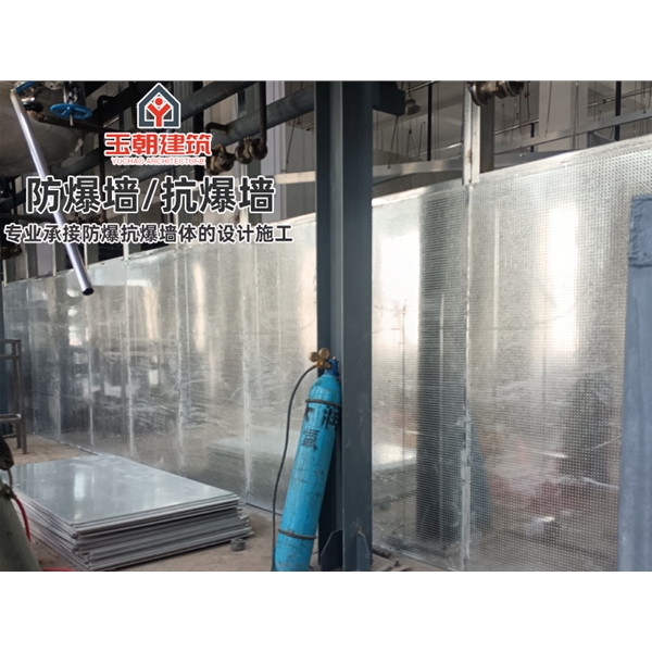 诸城纤维复合钢板抗爆墙定制 轻质防爆墙施工安装一条龙服务