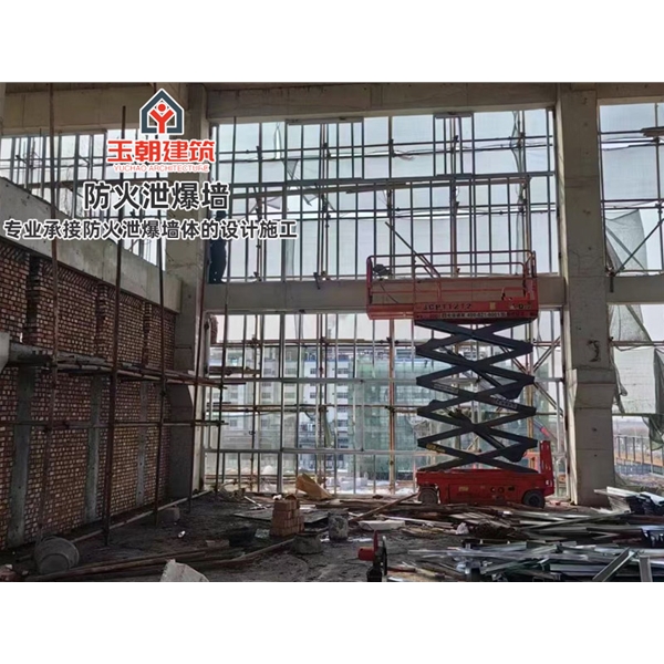 诸城泄爆墙板生产供应 化工纤维增强水泥板泄压泄爆墙施工免费设计